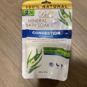 Never opened epsom salt for congestion